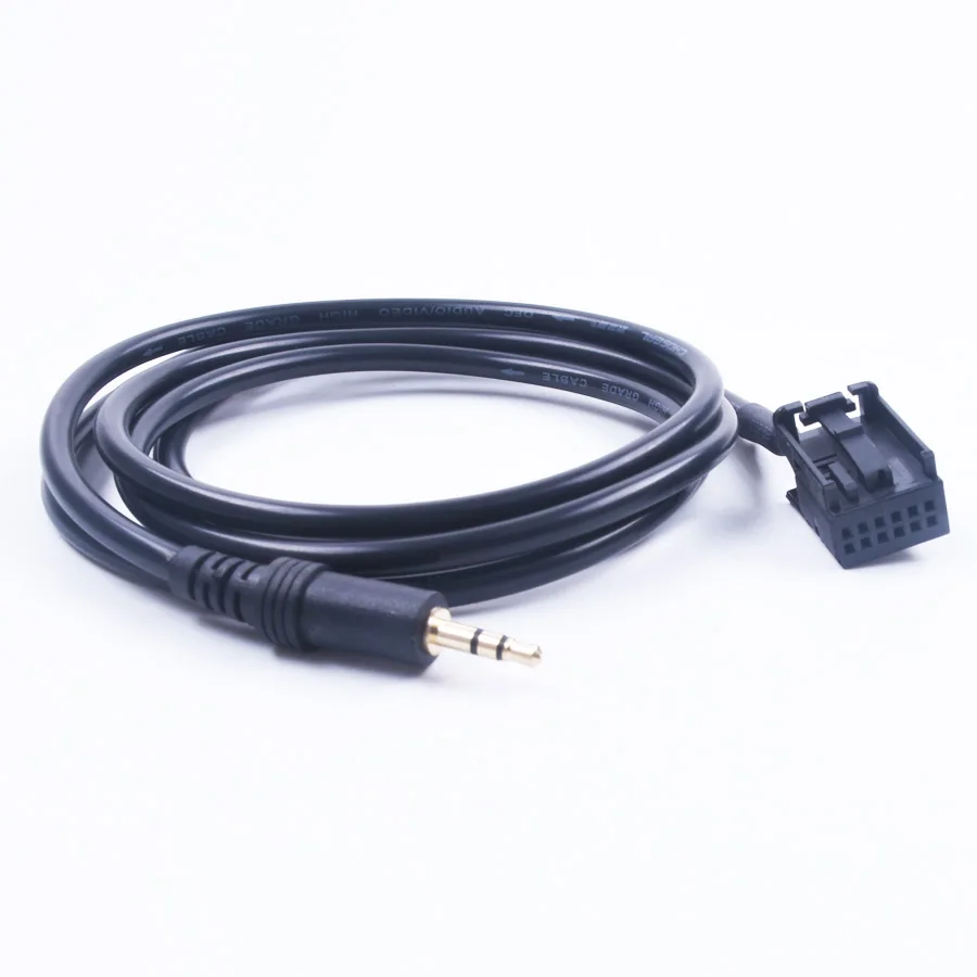 CD 6000 AUX Audio Input Adapter Connection Cable Tool For Ford focus S-MAX Connect Car 3.5mm Jack Plug