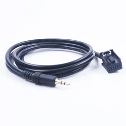 CD 6000 AUX Audio Input Adapter Connection Cable Tool For Ford focus S-MAX Connect Car 3.5mm Jack Plug