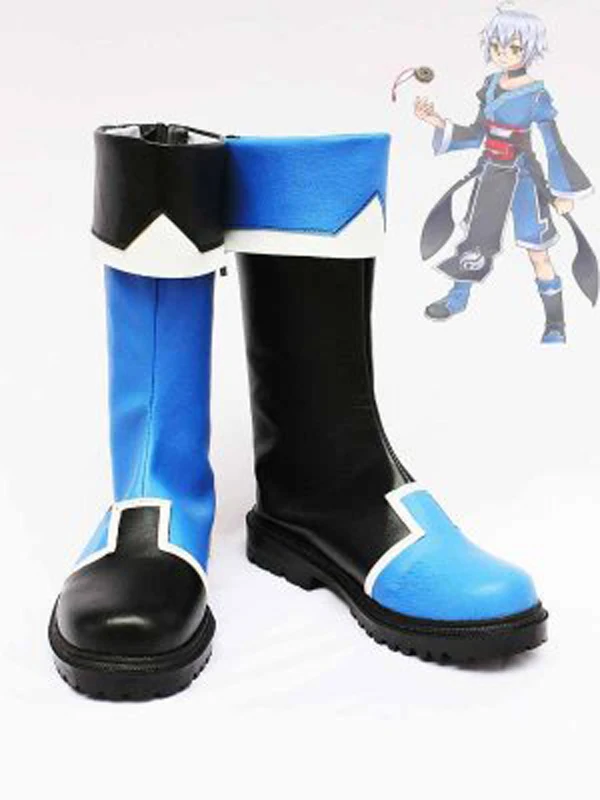 

Touhou Project Rinnosuke Morichika Cosplay Boots Shoes Anime Party Cosplay Boots Custom Made for Adult Women Shoes