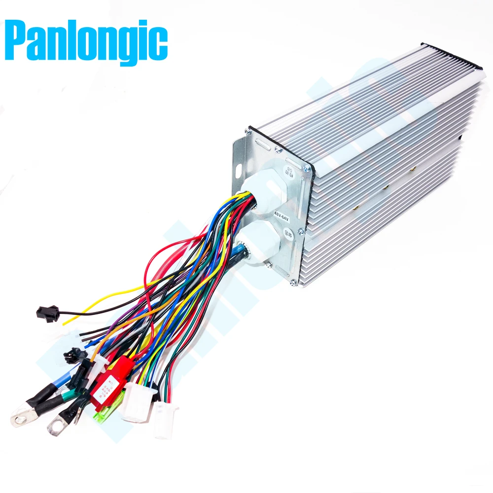 Panlongic 48-64V 2000W 2KW Electric Bicycle E-bike Scooter Brushless Controller Hub Motor BLDC Motor Controller 24 MOFSETs