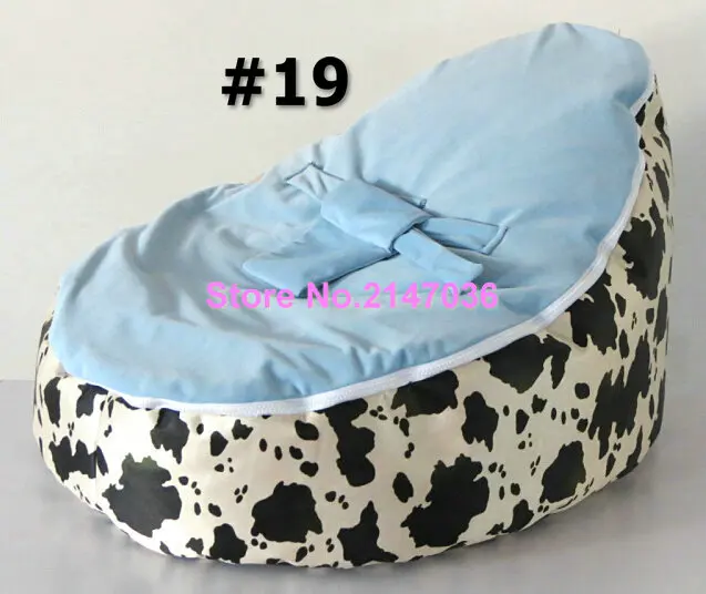 

Cow / lily flower / Purple leopards pattern baby bean bag chair, baby beanbag sofa toddlers seat - 2 tops, free shipping