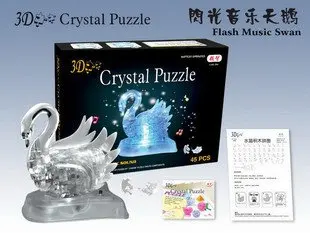 DIY  toys, adult novelty toys, 3D Crystal Puzzle, Educational toy,Wholesale and Retail