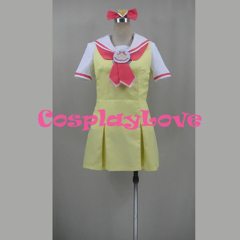 Custom Made Japanese Anime Pretty Rhythm All-Star Selection Lala Manaka School Uniform Cosplay Costume CosplayLove High Quality