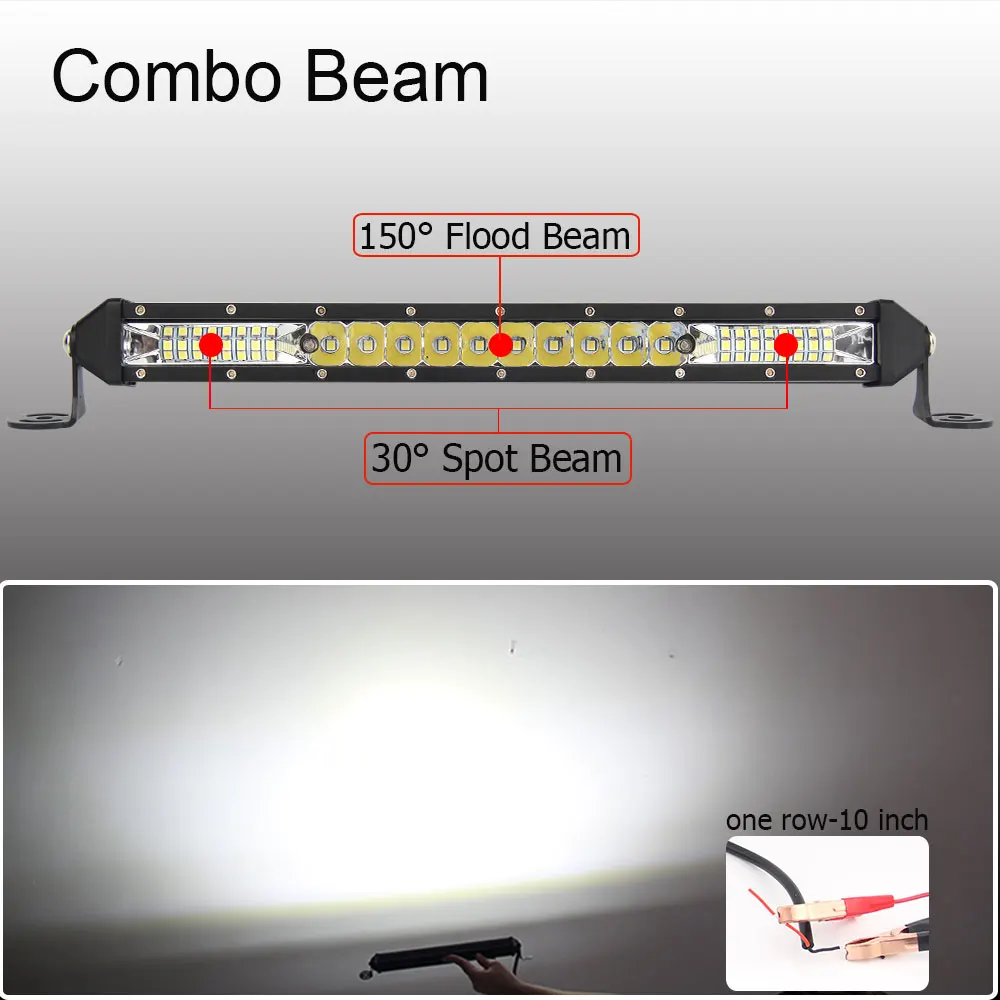 BraveWay Offroad LED Light Bar 10