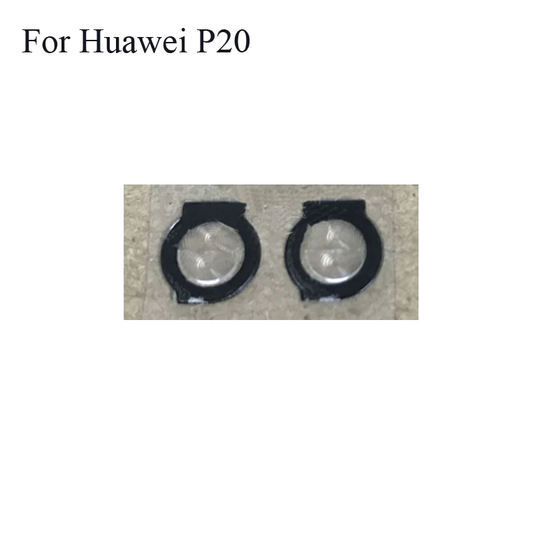 2PCS Replacement Front Flash light Flashlight lamp glass lens For Huawei P20 P 20