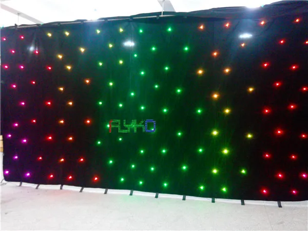 superior heat dissipation led star curtain suppliers in China free shipping