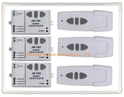 AC110V 220 V 240 V inteligentny cyfrowy przełącznik bezprzewodowego pilota zdalnego sterowania systemowy dla ekran projekcyjny 3 * nadajnik + 3 * odbiornik