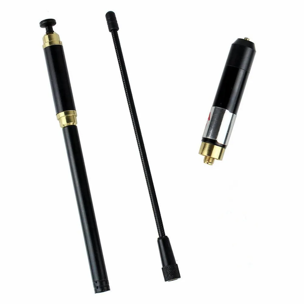 Newest AL-800 Dual Band 144/430MHz SMA-Female Telescopic Antenna AL800 for WOUXUN TYT HYT BAOFENG BF-888S UV-5R Radio