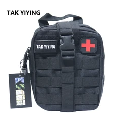 TAK YIYING hunting Ifak First Aid Bag MOLLE EMT Rip-Away Medical Utility Pouch Black