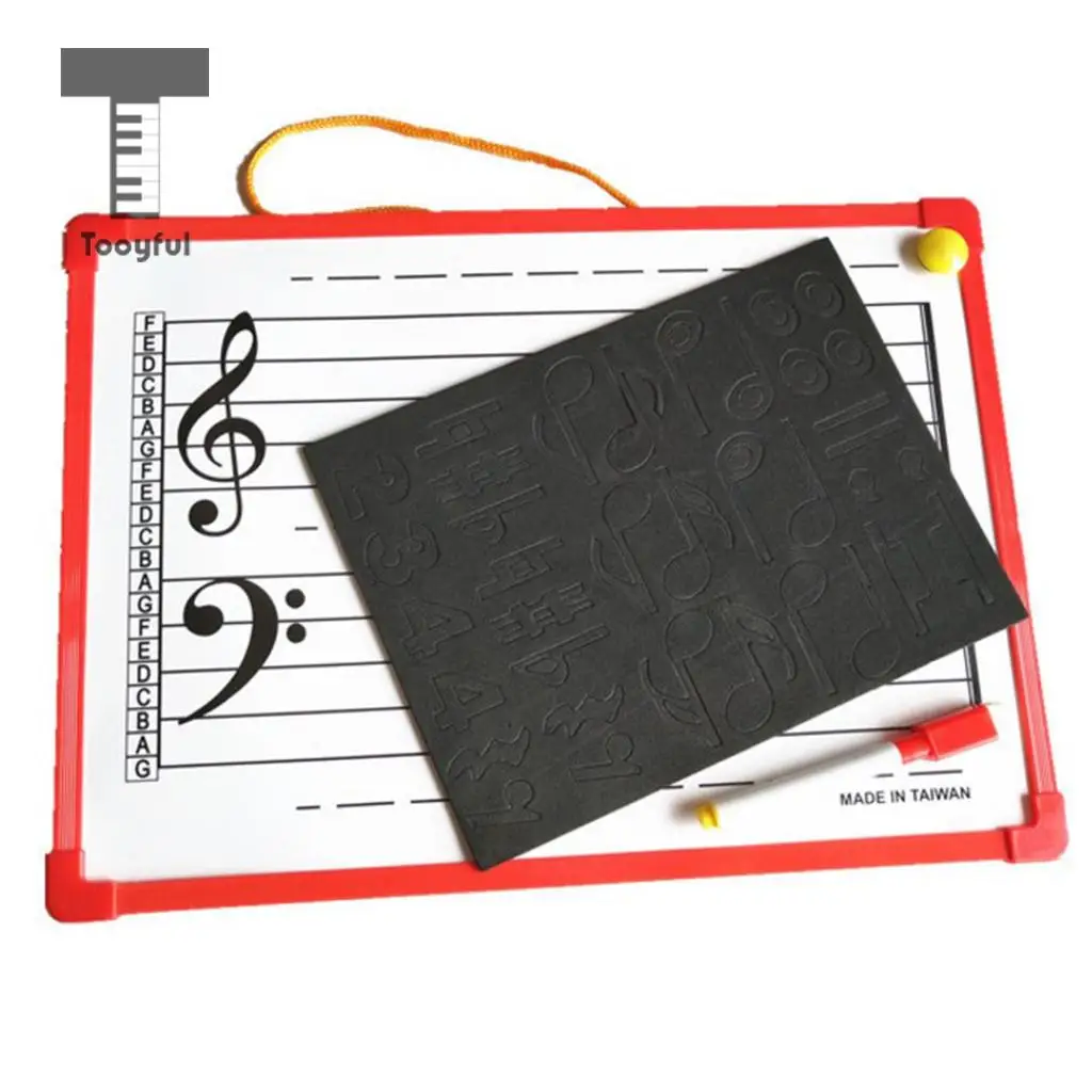 Music Notation Whiteboard   Erase Board with Music Staff  for  Teaching