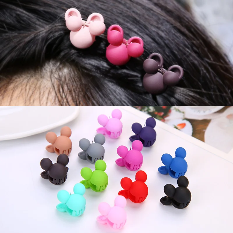 

Hair Clip for Girls Cartoon Children Hair Accessories Mickey Head dress 10Pieces a Lot Multi Colors