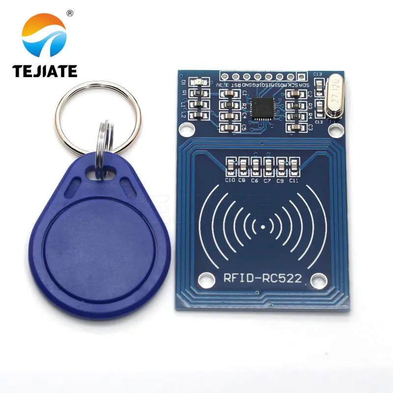 MCIGICM MFRC-522 RC522 mfrc 522 RFID RF IC card inductive module S50 Fudan card key chain writing robot