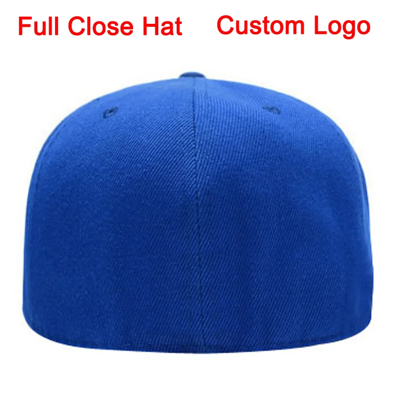 

Baseball Fitted Cap Adult Kids Child Youth Suitable Small Big Sizes Tennis Golf Sun Custom Logo Customized Design Full Close Hat