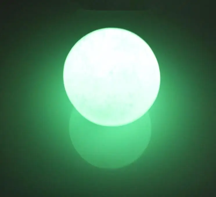 

100pcs wholesale 35mm Green Glow in the dark Calcite Glow In Luminous Crystal Ball Healing