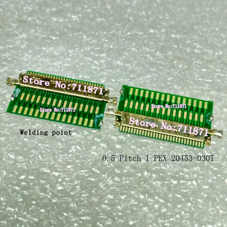 0.5 passo 30pin I-PEX 20453-030T 20455-030E connettore adattatore 40Pin IPEX 20455-040E 20453-040T connettore 30pin 40P adattatore eDP