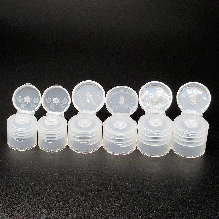 cosmetic cap ,16mm 18mm PP material plastic bottle cap,flip cap use to travel suit bottle,tone sample bottle