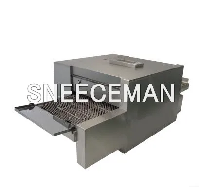 فرن بيتزا غاز تجاري للبيع فرن بيتزا ناقل مع تحكم رقمي