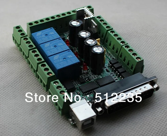 Interface Board MACH3 Interface Board DIY CNC 6-axis Breakout Board  PWM spindle