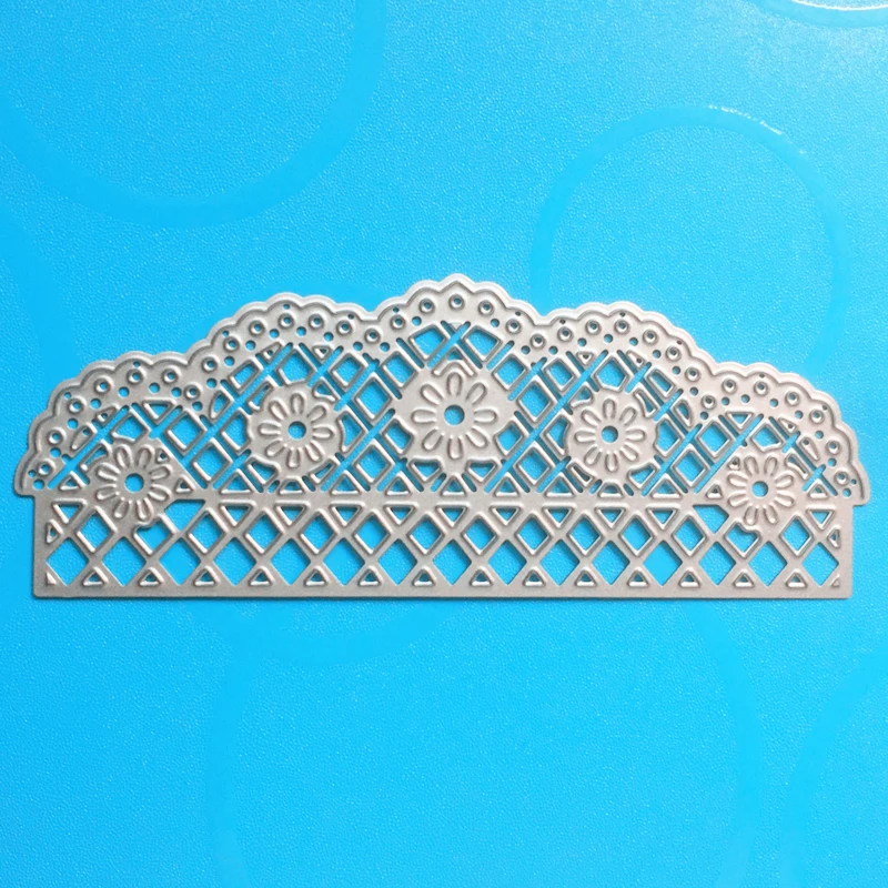 

YINISE Metal Cutting Dies For Scrapbooking Stencils Flower Lace DIY Paper Album Cards Decoration Embossing Folder Die Cuts Tools