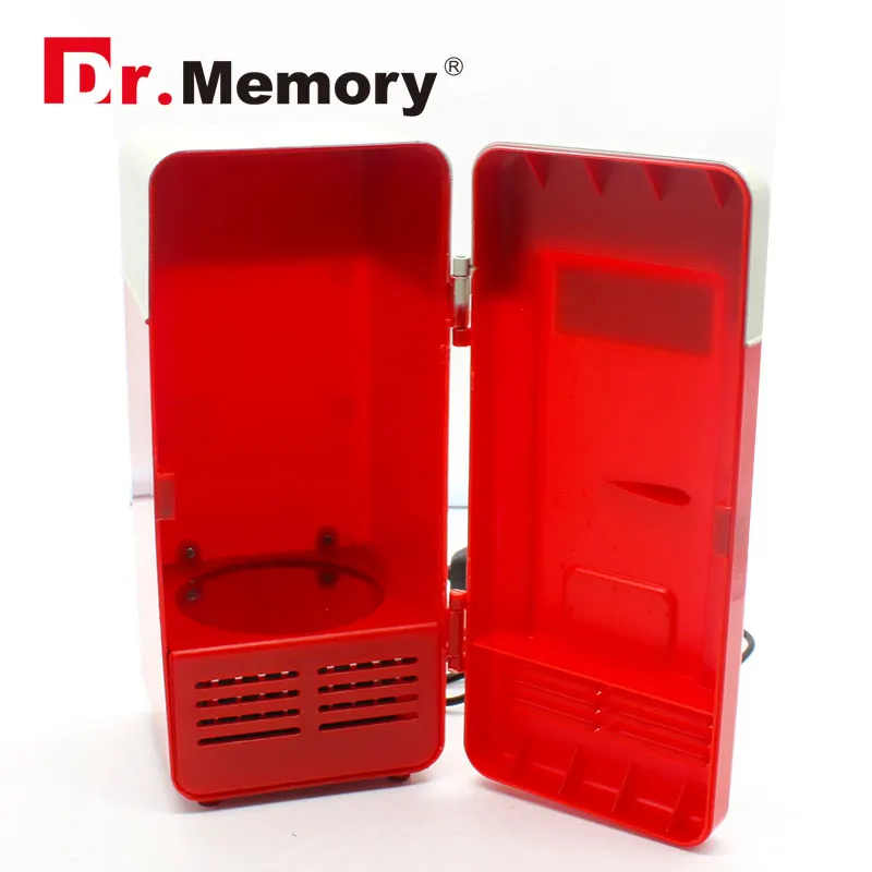 Mini USB ตู้เย็นตู้เย็นเครื่องดื่มเครื่องดื่มกระป๋อง Cooler/Warmer ตู้เย็นสำหรับแล็ปท็อป/PC Usb Gadget