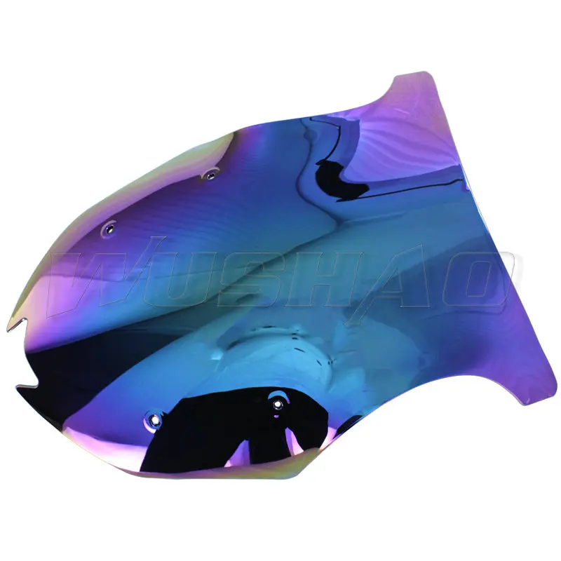 Motorcycle Double Bubble Windshield WindScreen Screen For 2017 2018  2019 Kawasaki Ninja 1000 Z1000 Z 1000 SX Z1000SX Iridium