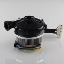 Pequeno Alta Pressão Brushless DC Ventilador Centrífugo, Entrada de Ar, Pressão Negativa Turbina Ventilador, 12kpa, 7060 DC 12V 24V