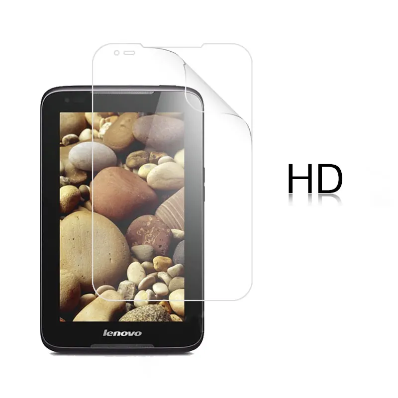 Front HD Clear Glossy Film For Lenovo IdeaTab IdeaPab A1000 7 in Matte Film of Anti-Glare Smart Cell Phone Cover + Cloth