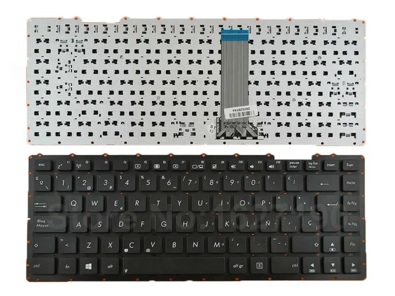 

SP Spanish Keyboard Laptop for ASUS X451 BLACK(For Win8) Cuaderno de teclado Repair Computer Notebook Keyboards