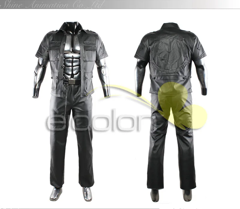 Gladiolus Amicitia Cosplay Costume From Final Fantasy XV Guradiorasu Amishitia Cosplay Costume with belt 11