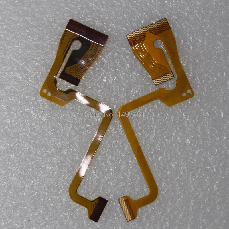 Cabo flex de dobradiça lcd, 2 peças, para jvc tabletes d815 d820 d825 d820 d850 d859 d860 d870 d875 d880 d950 câmera de vídeo