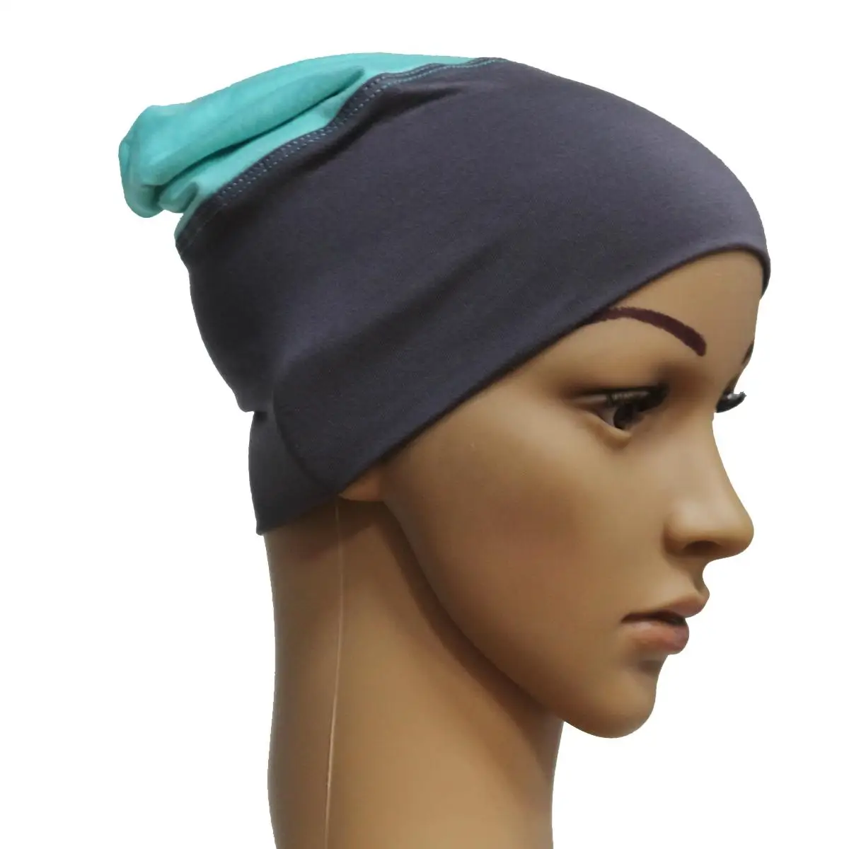 Mode Muslimischen Innere Hijab Rohr Kappen Islamischen Untertuch Hüte Motorhaube Knochen Wrap Haarausfall Kopfbedeckung Chemo Krebs Hut Headwrap Kappe