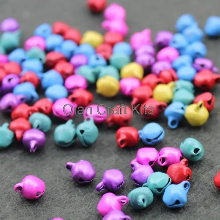 2000pcs little Jingle Bells Instant Party mixed colors lead free