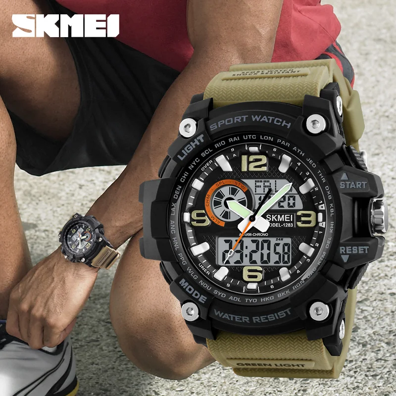 SKMEI G Style Military Sport Watch Mens Watches Top Brand Luxury Waterproof Shock Resist Men Sports Watches Relogio Masculino