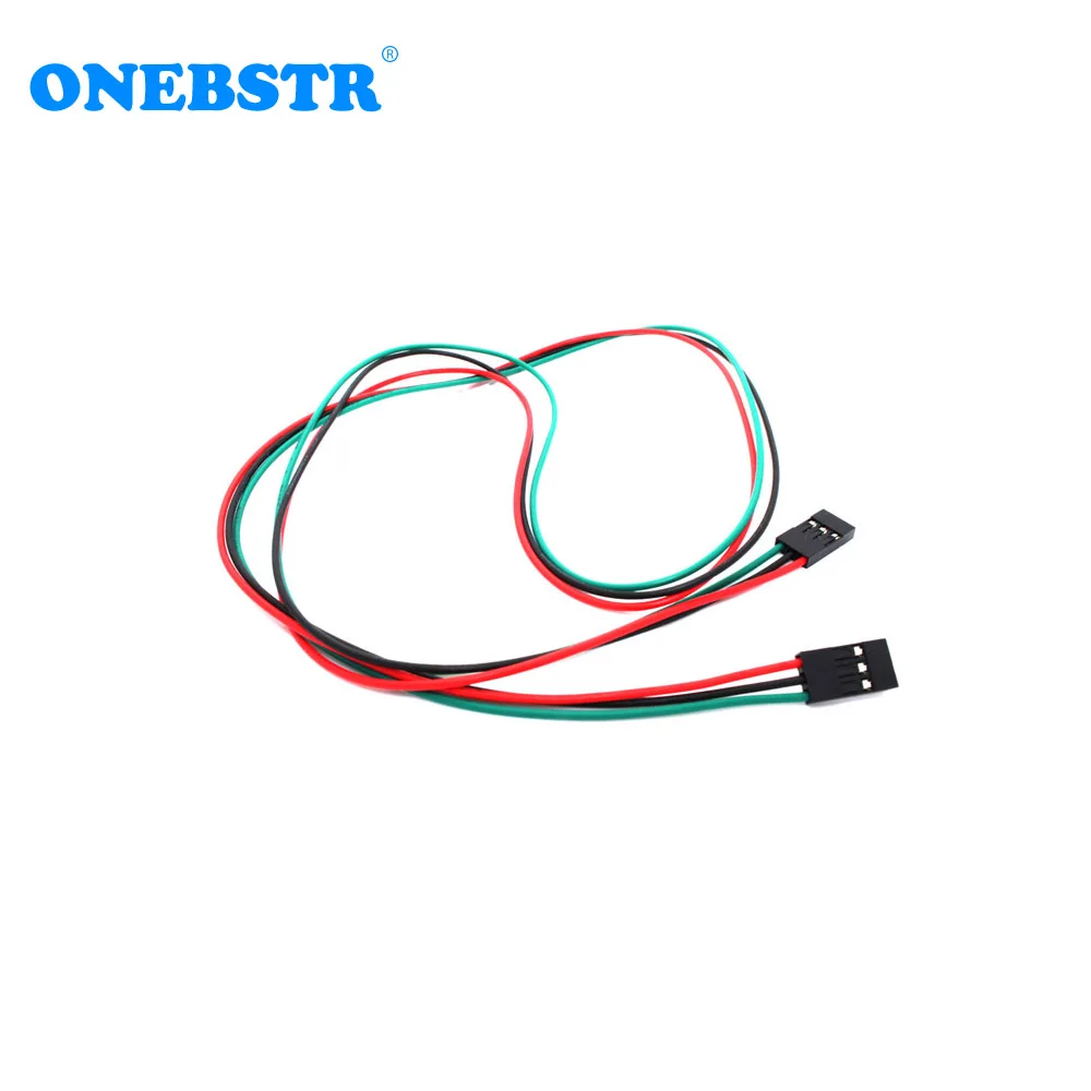 

10Pcs/lot 70cm 3Pin Female-Female Jumper Cable DuPont line A rduino Boards Modules Large Favorably 3D Printer Part