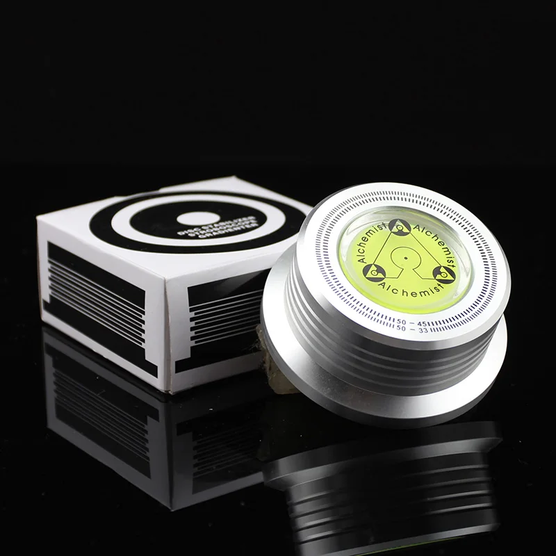 Morsetto per peso per dischi in alluminio Giradischi in vinile LP Stabilizzatore per dischi in metallo per accessori per lettori di dischi Stabilizzatore per pesi per dischi LP
