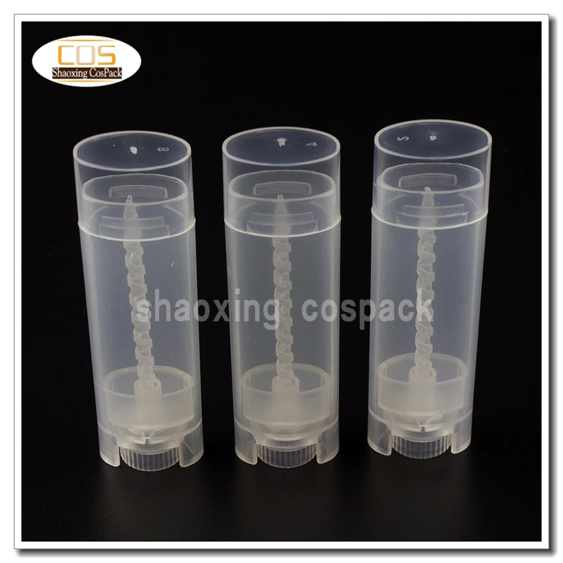 

LB03-4.5g empty oval shape chap stick tubes, wholesale 4.5g empty chap stick containers