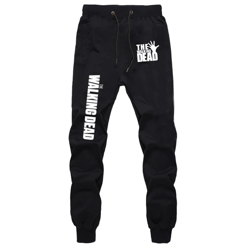 The Walking Dead Pants Students Sports Summer Breathable Pants Cotton Straight Pants Jogger Jogging Long Pants Sport Clothing