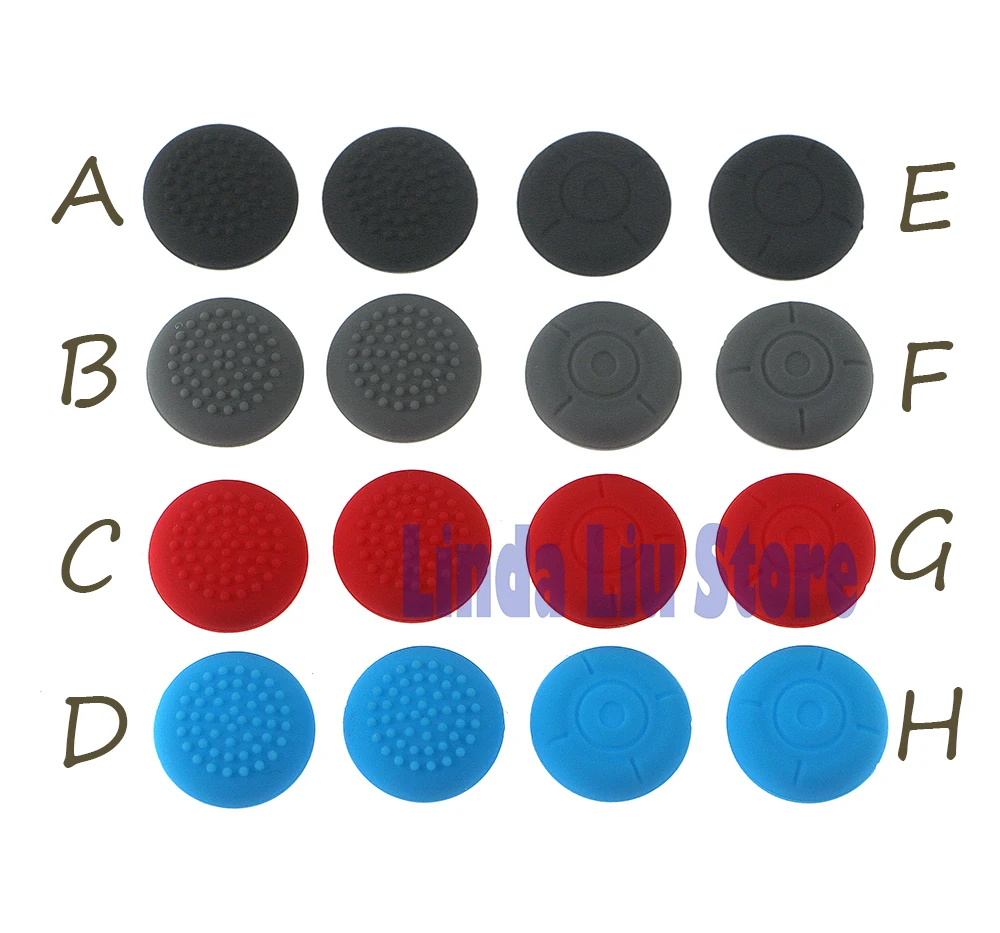 

100pcs Silicone Thumb Grip Caps Gamepad low grips For Nintendo Switch NS Analog Joystick Cover Case