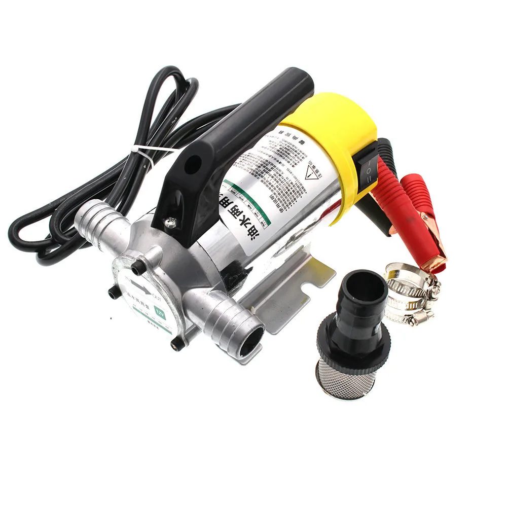 

Diesel Oil Pump 12V 24V 220V Kerosene Diesel Oil water Pump Filling Positive and negative function 50L