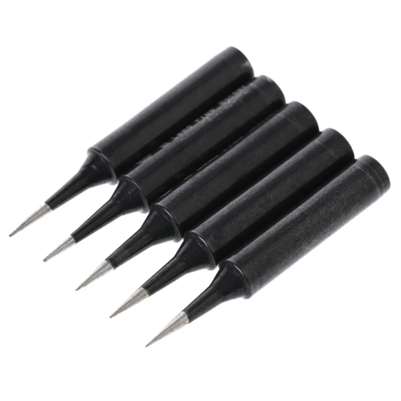 BENGU 5 Pcs Lead Free Replacement Soldering Solder Iron Tips 900M-T-I For Hakko Saike 936 852d+ 909D