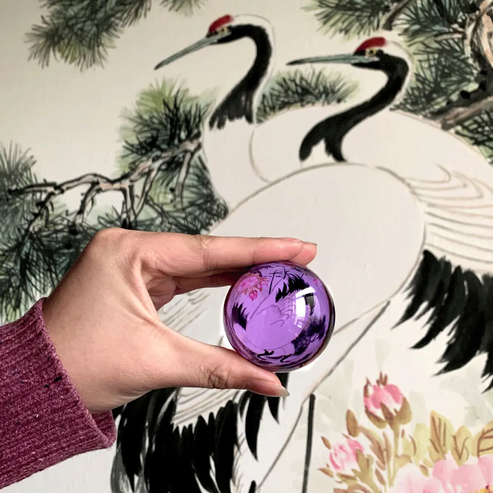 Crystal Ball Photography Glass Ball Magic Ball  Home Feng shui Ornament  Decors kids Birthday Gift home table Decor (30/40MM)