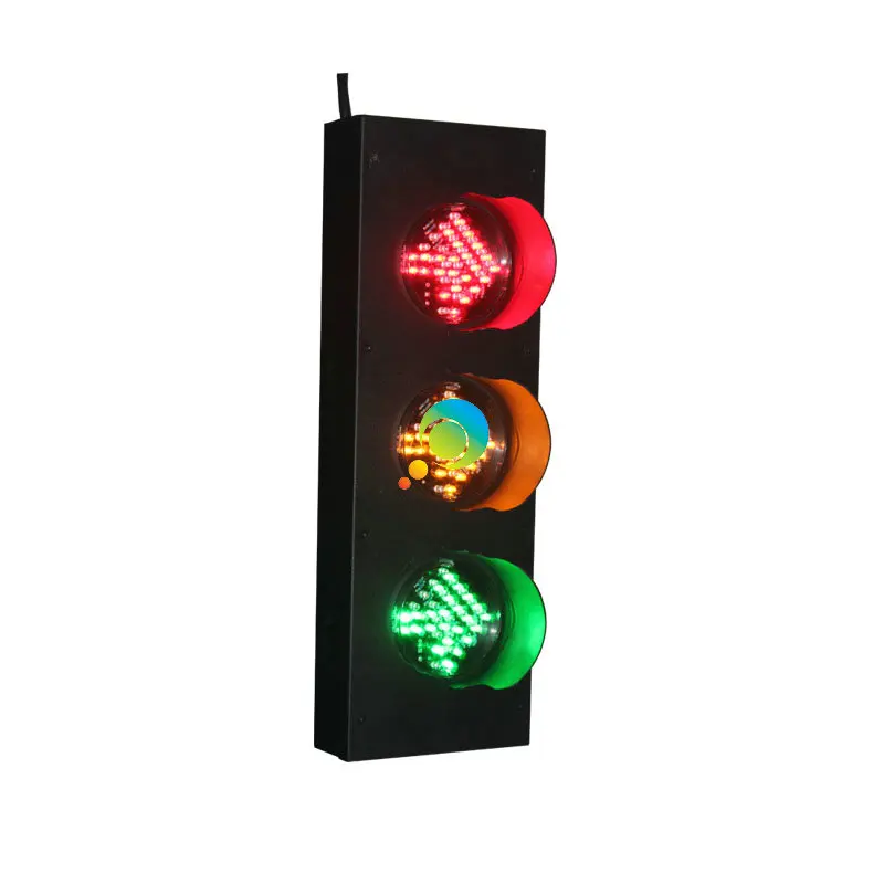 High brightness Factory price exclusive 100mm red green yellow arrow signal LED traffic light