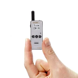 Radio bidirectionnelle Helida-T-M2D, FRS, GMRS, UHF, 400-520MHz, 2W, Super Mini, TALKIE, 1 pièce