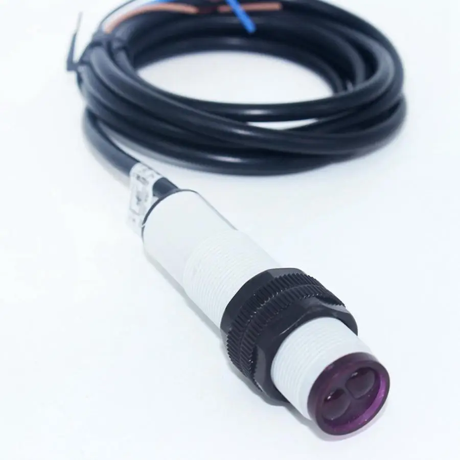 7-60CM NPN Normally Open E3F-DS30C4 Photoelectric Switch Infrared Proximity Sensor Inductive ABS 3 Wire IP65