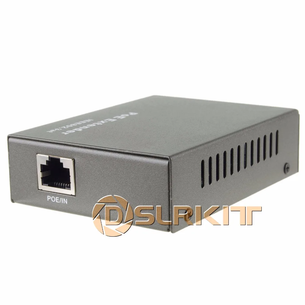 

PoE Extender 100-400meter IEEE 802.3at Power over Ethernet Repeater IP Camera