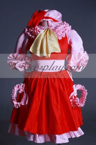 Touhou Project Remilia Scarlet Cosplay Costume-Advanced Custom E001