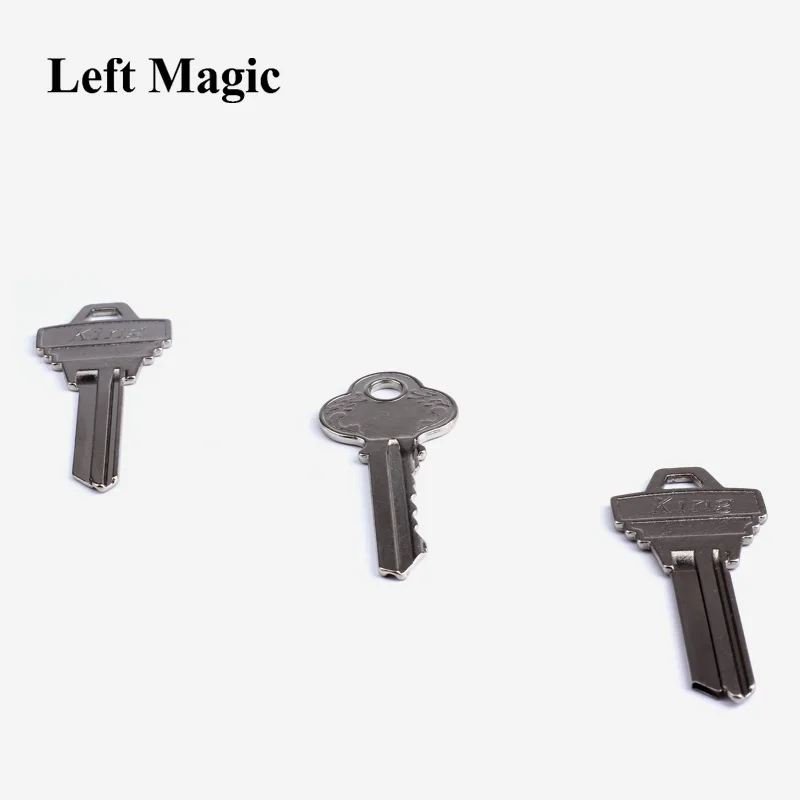 1set Melting Key copy Finger memory Close Up Magic Tricks Mystery magician Accessory illusion props E3014