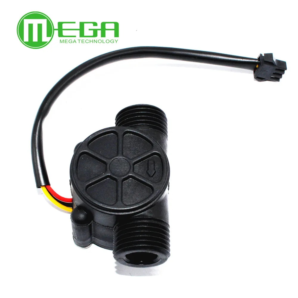 10pcs Water flow sensor flowmeter Hall flow sensor Water control 1-30L/min 2.0MPa YF-S201 YF-S401