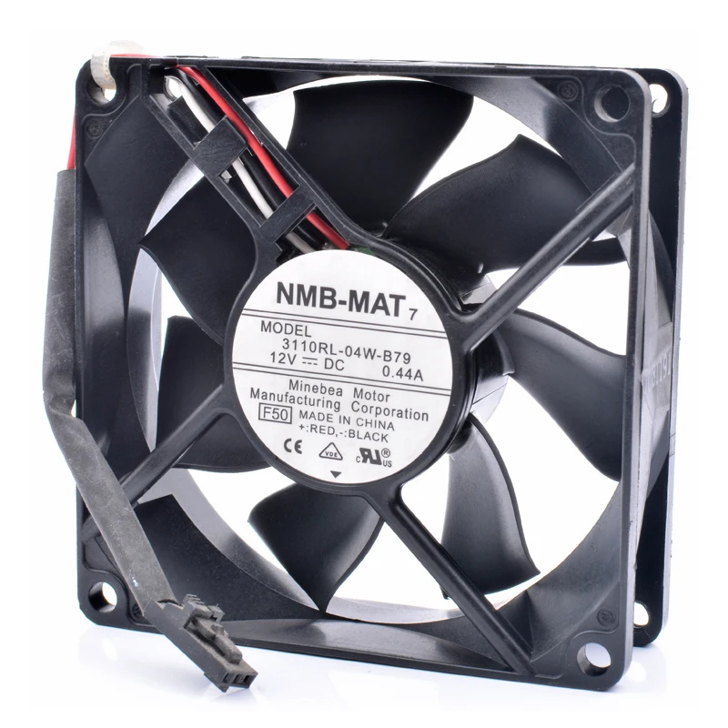 Original 3110RL-04W-B79 8cm 8025 80mm fan 12V 0.44A  server chassis power cooling fan