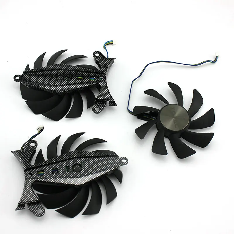 Imagem -05 - Original para Zotac Gtx1060 Gtx1070 Gtx1070ti Gtx1080 Plus oc Placa Gráfica Ventilador de Refrigeração Ga92s2u Dc12v 0.46a só Fãs